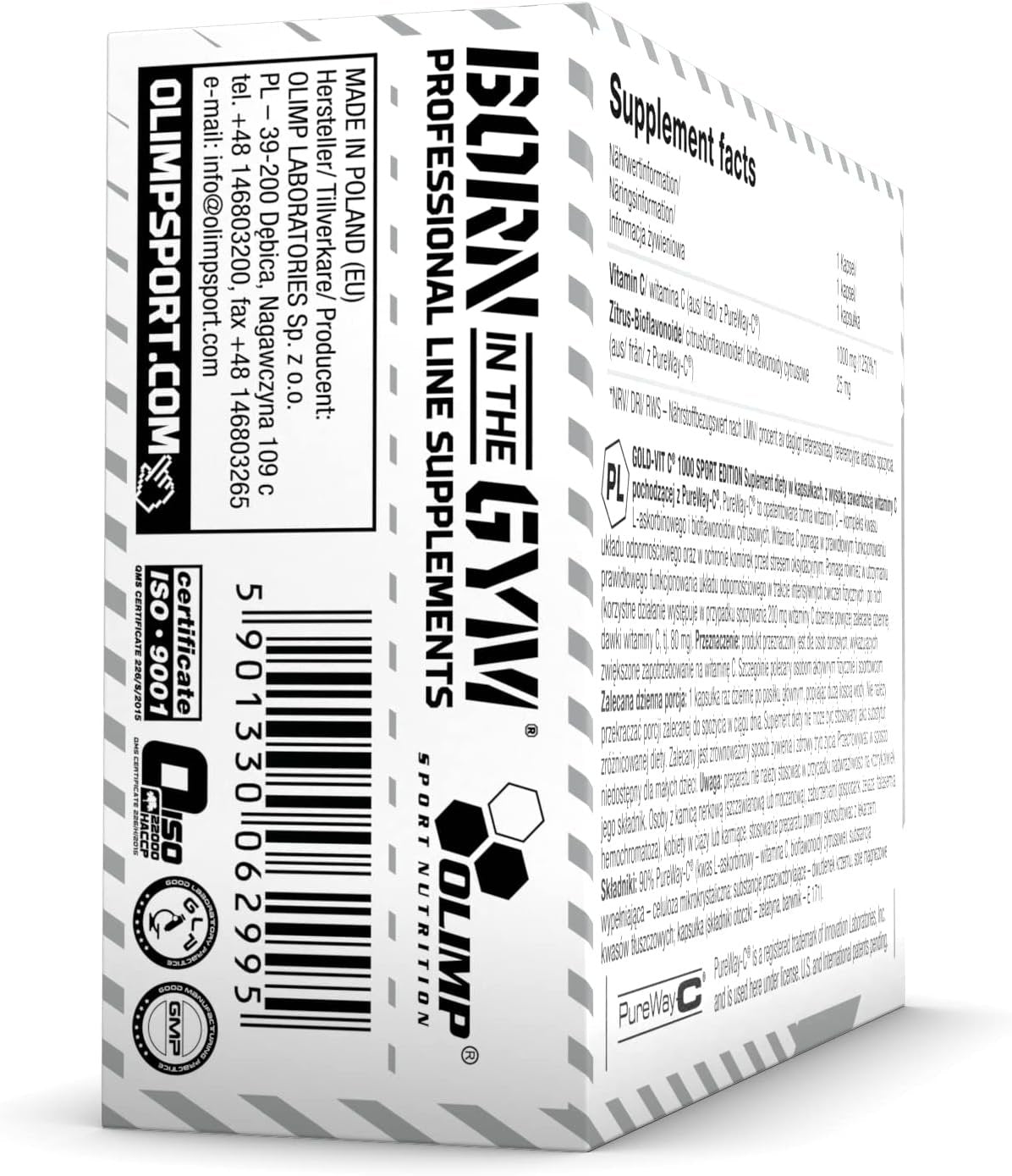 Olimp Gold-Vit C 1000 Sport Edition 60 Capsules pigu