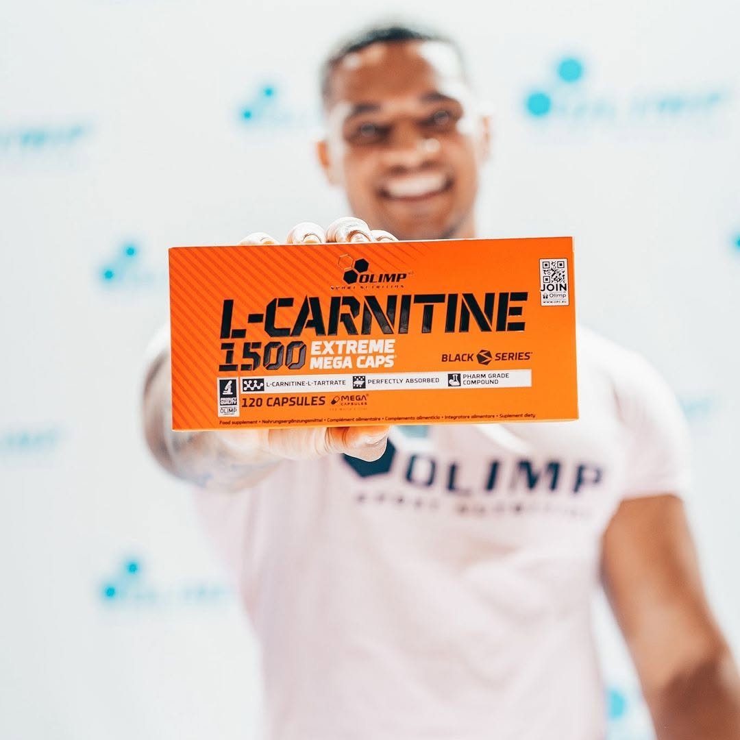 Olimp L-Carnitine 1500 Extreme Mega Caps kaina baneris