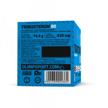 Olimp Tribusteron 90 (120caps) vartojimas