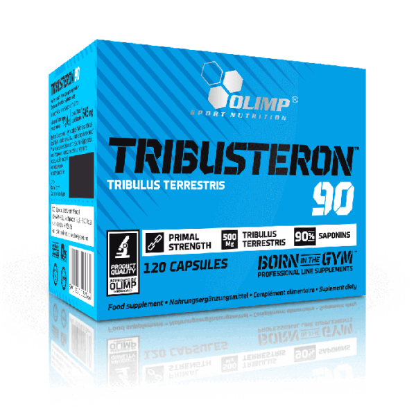 Olimp_Tribusteron_90_120_Kaps. kaina