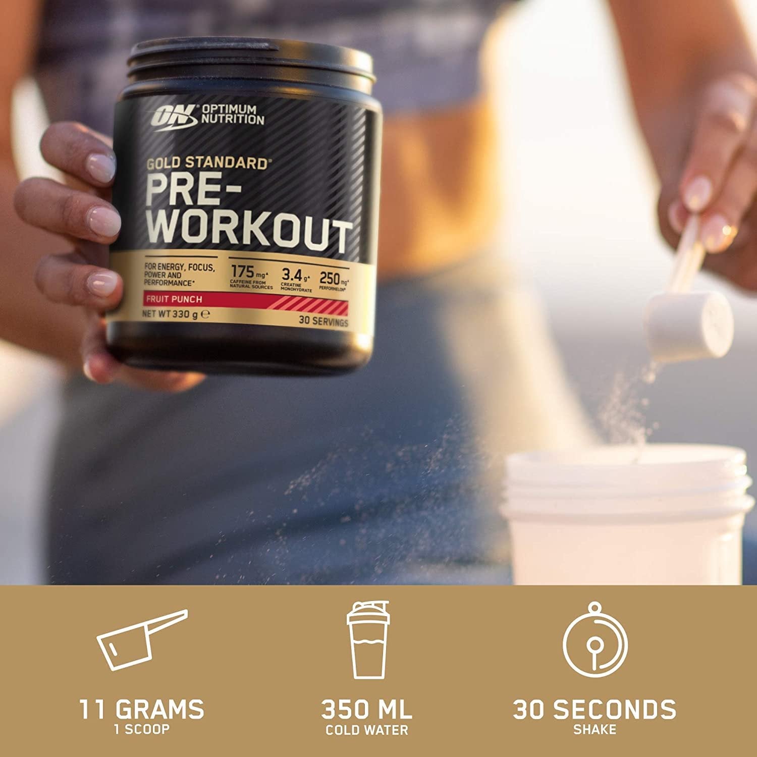 Optimum-Nutrition-Gold-Standard-Pre-Workout-330g-30-Servings-kaina-usage