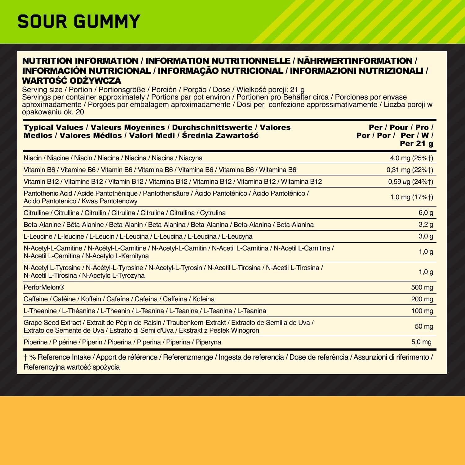 Optimum Nutrition Gold Standard Pre-Workout Advanced 420g sudetis