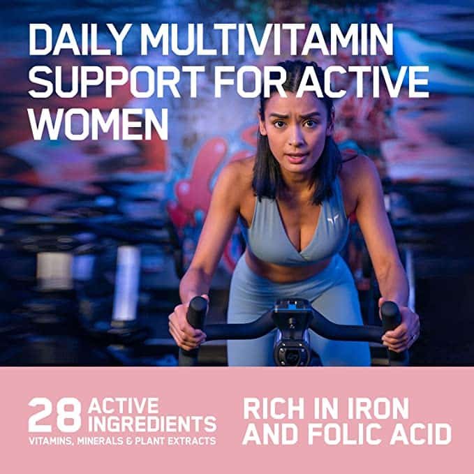 Optimum nutrition opti Women 60 capsules baneris