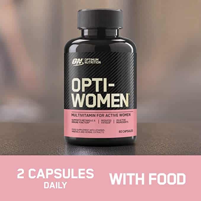 Optimum nutrition opti-Women 60 capsules kaina vartojimas