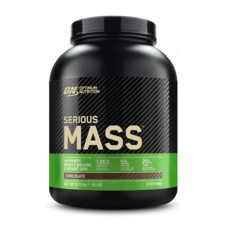 Optimum Nutrition Serious Mass 2730g kaina