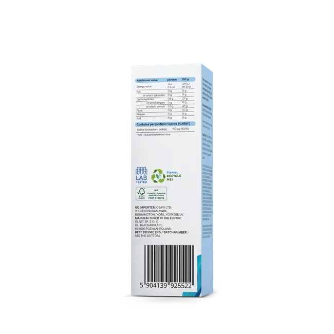 Osavi Iodine 150 µg , skystis kaina dezute