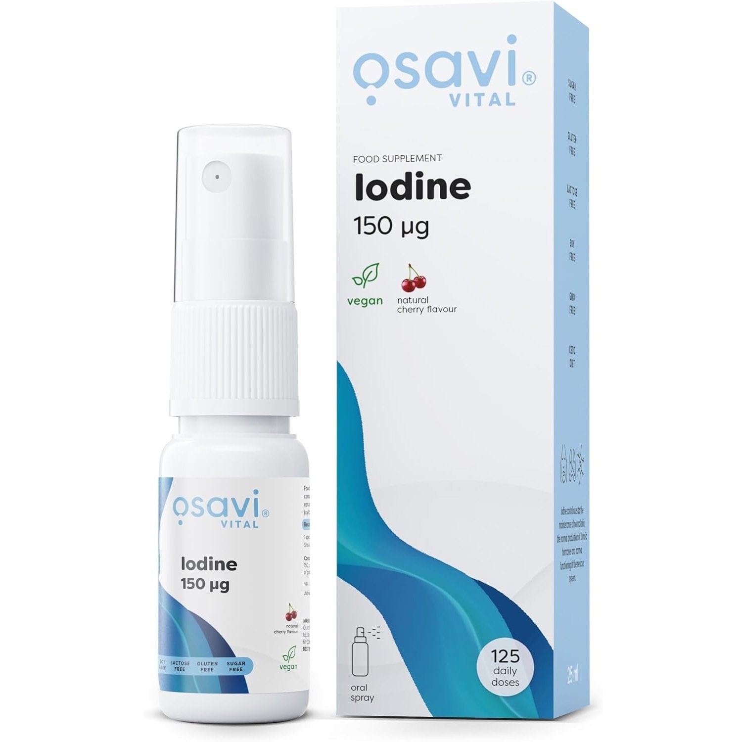 Osavi Iodine 150 µg , skystis kaina