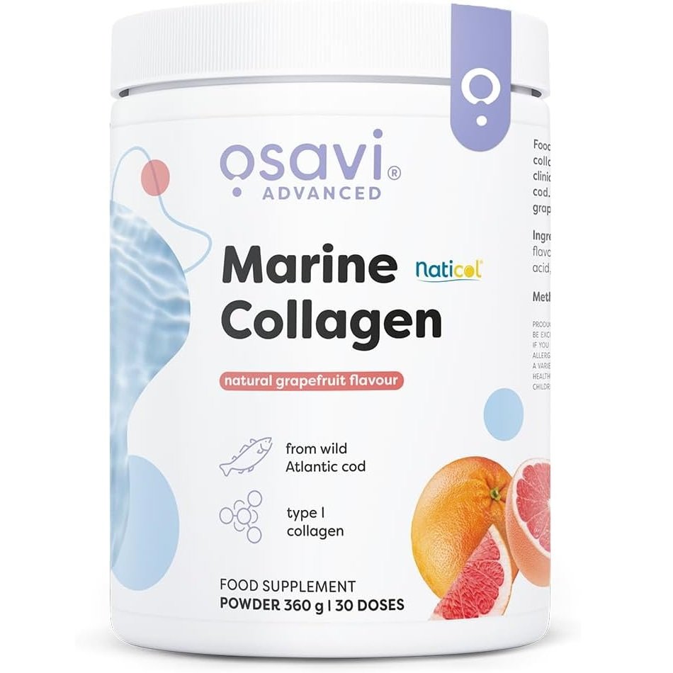 Osavi Marine Collagen Wild Cod, Grapefruit - 360 grams kaina