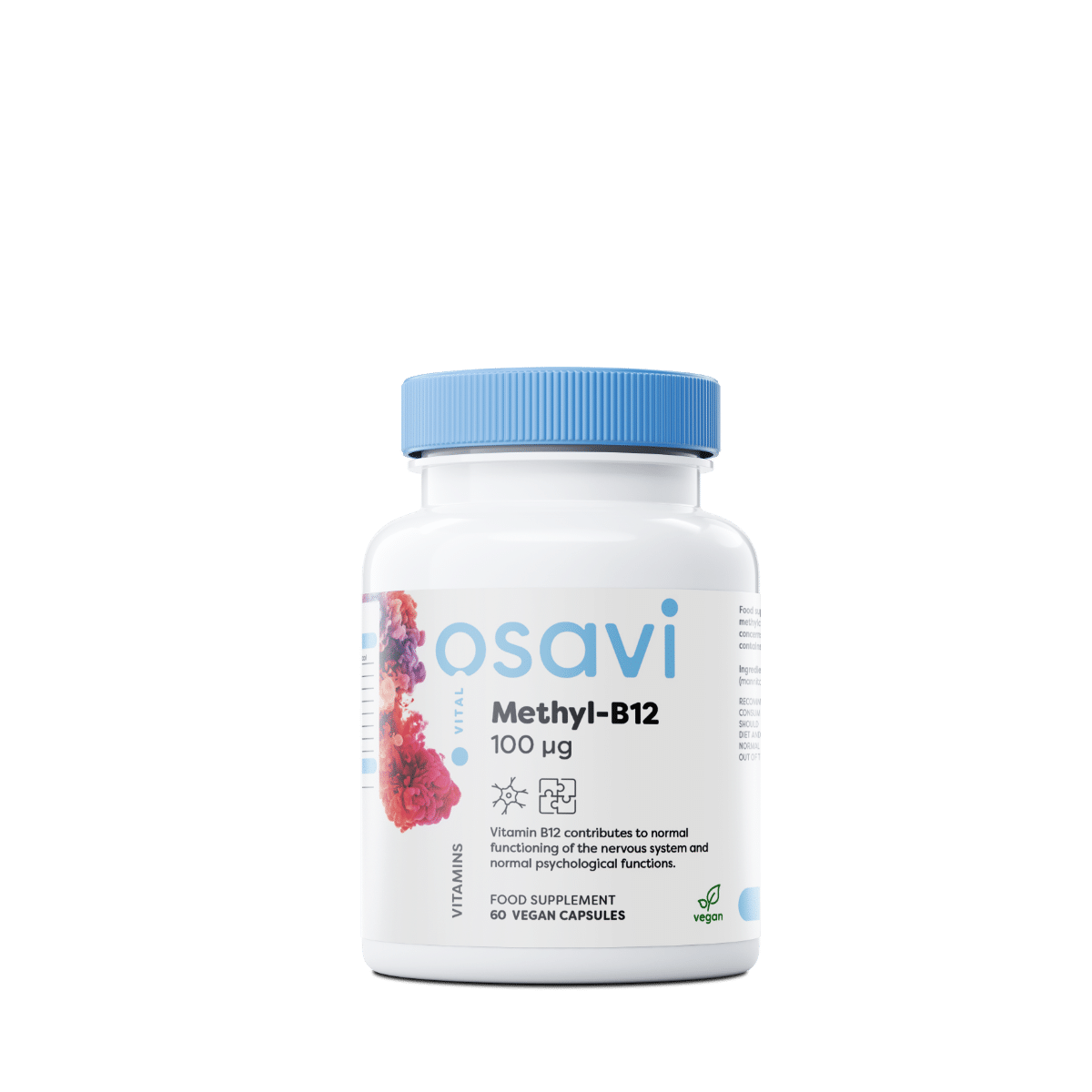 Osavi Methyl-B12 100mcg 60 vegan capsules