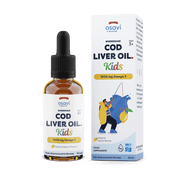 Osavi Norwegian Cod Liver Oil Kids, 1000mg Omega 3 (Lemon) - 50 ml. kaina akcija