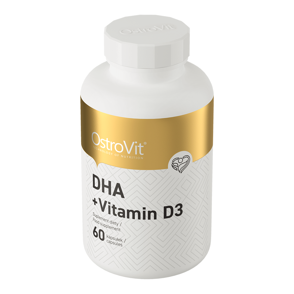 OstroVit DHA + Vitamin D3 60 capsules pigu