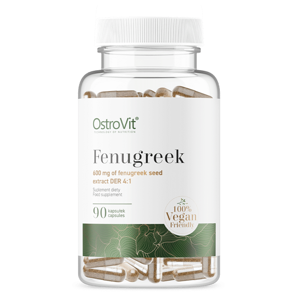 OstroVit Fenugreek VEGE 90 vcaps kaina