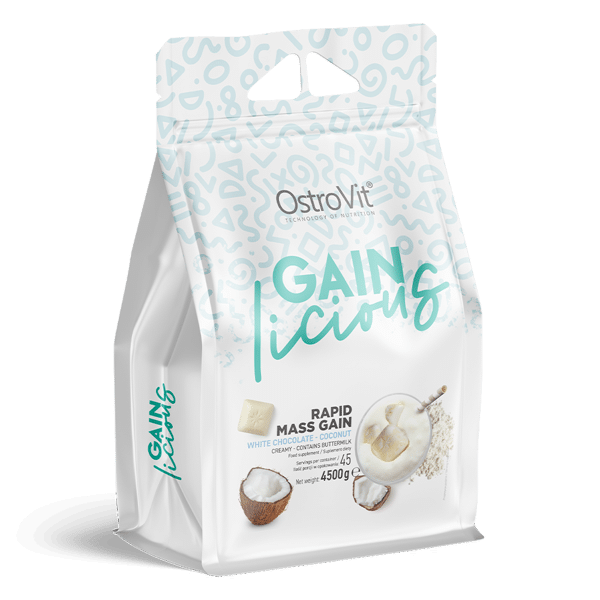 OstroVit-GAINlicious-4500-g-Mass-Gainer-white chocolate with coconut
