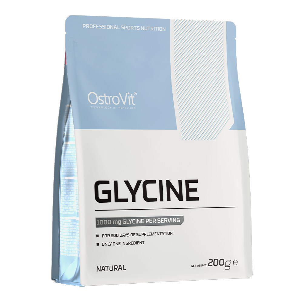 OstroVit Glycine 200 g kaina