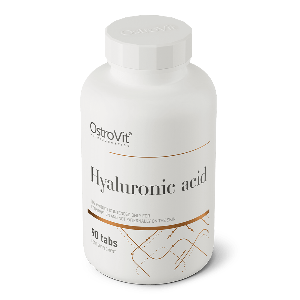 OstroVit Hyaluronic Acid 90 tabs kaina