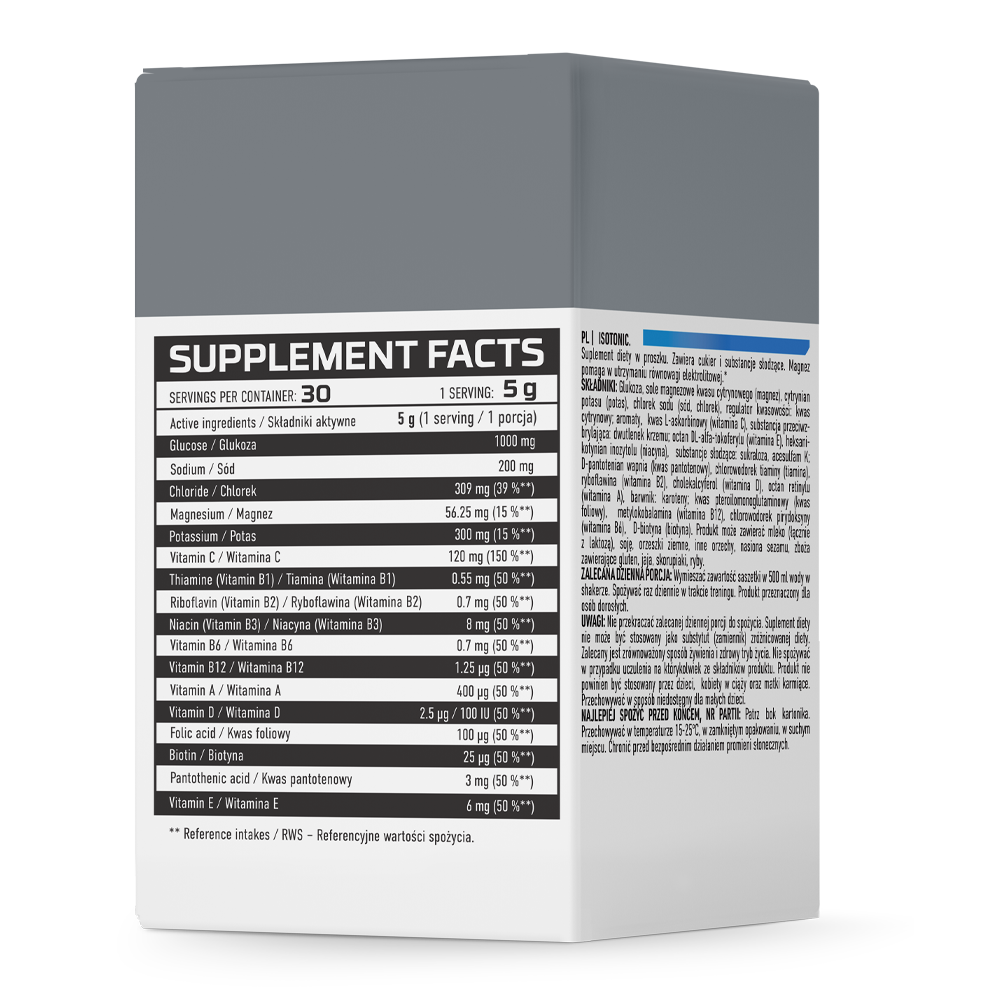 OstroVit Isotonic 5 g x 30 BOX grapefruit sudetis