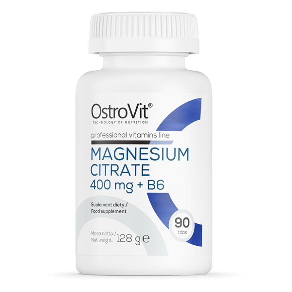 OstroVit Magnesium Citrate 400 mg + B6 90tabs