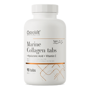 OstroVit Marine Collagen + Hyaluronic Acid and Vitamin C 90 tabs kaina