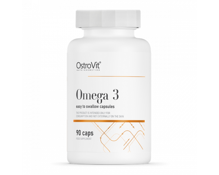 OstroVit Omega 3 Easy to Swallow 90 caps kaina