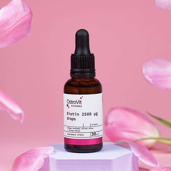 OstroVit Pharma Biotin 2500 µg drops 30 ml akcija