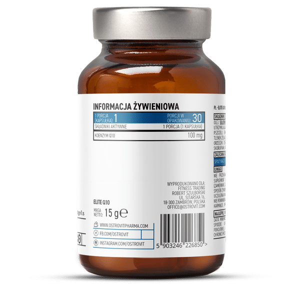 OstroVit Pharma Elite Q10 30 caps sudetis
