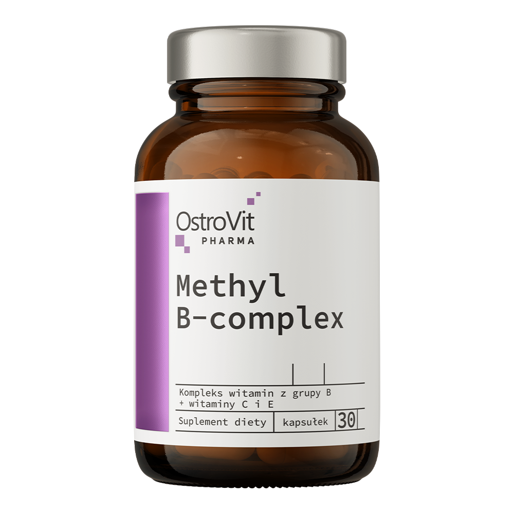 OstroVit Pharma Methyl B-Complex 30 caps kaina