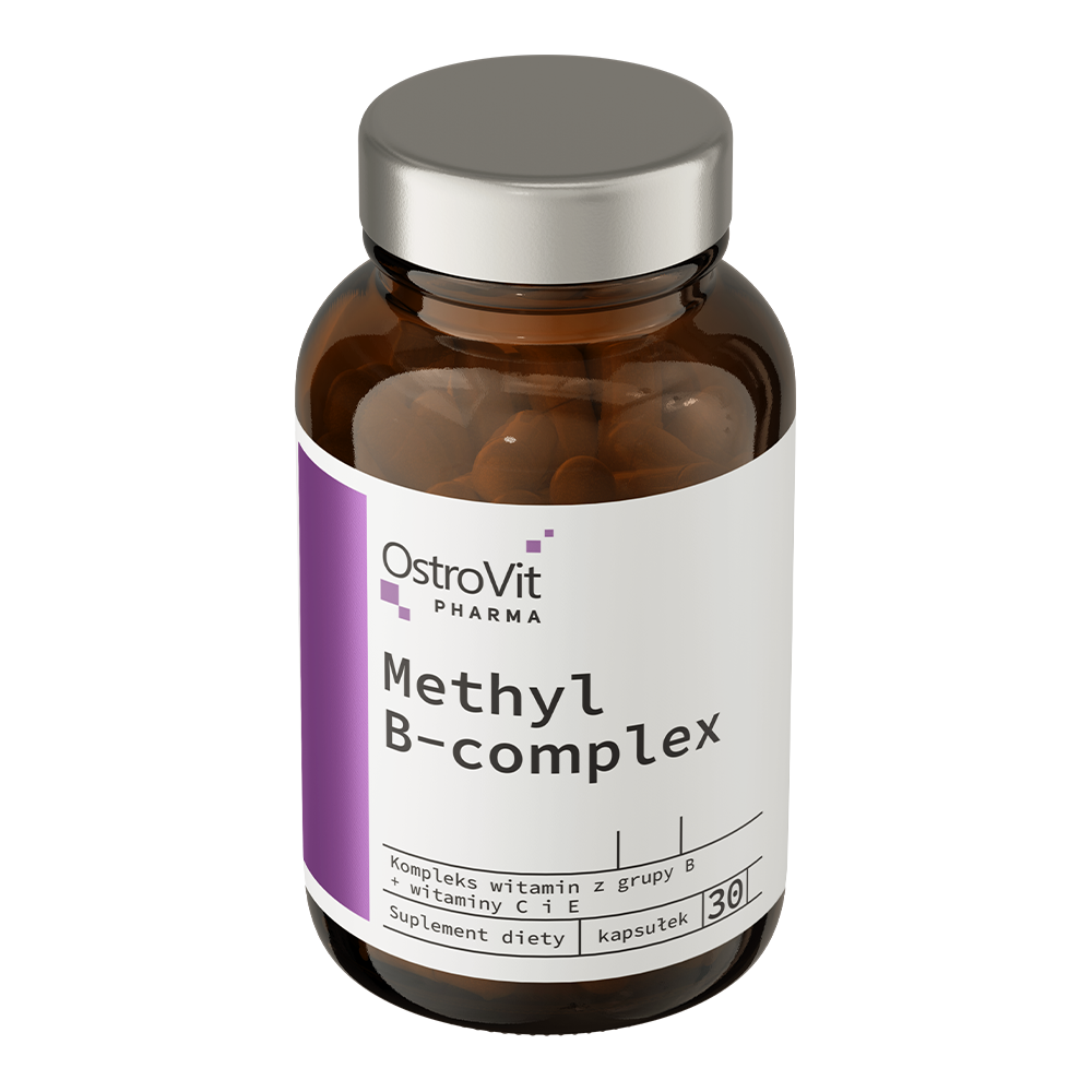OstroVit Pharma Methyl B-Complex 30 caps pirkti