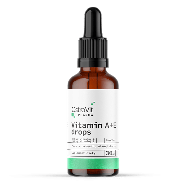 OstroVit Pharma Vitamin A+E drops 30 ml kaina