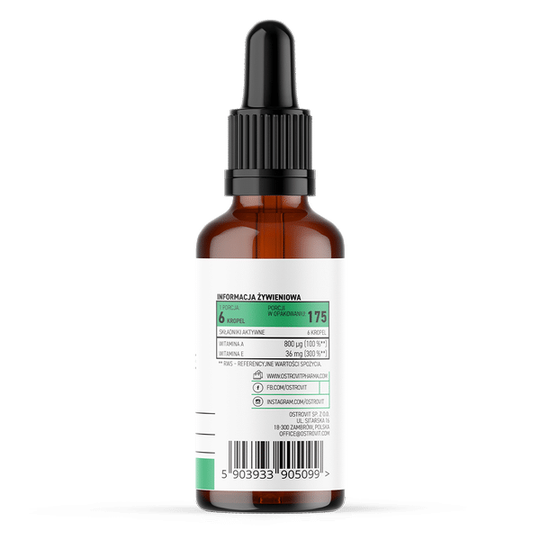 OstroVit Pharma Vitamin A+E drops 30 ml sudetis