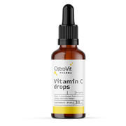 OstroVit Pharma Vitamin C drops 30 ml kaina