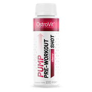 OstroVit Pump Pre-Workout Shot without beta-alanine 100 ml cherry kaina
