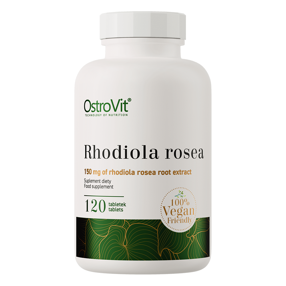 OstroVit Rhodiola Rosea VEGE 120 tablets kaina