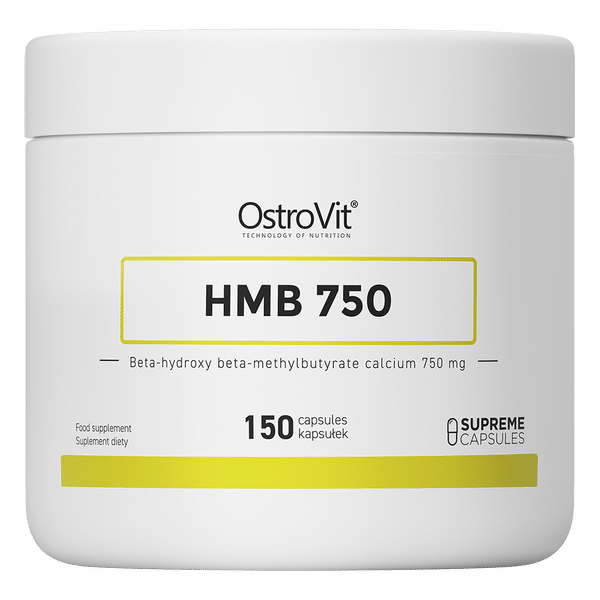 OstroVit-Supreme-Capsules-HMB-750-150-caps-kaina