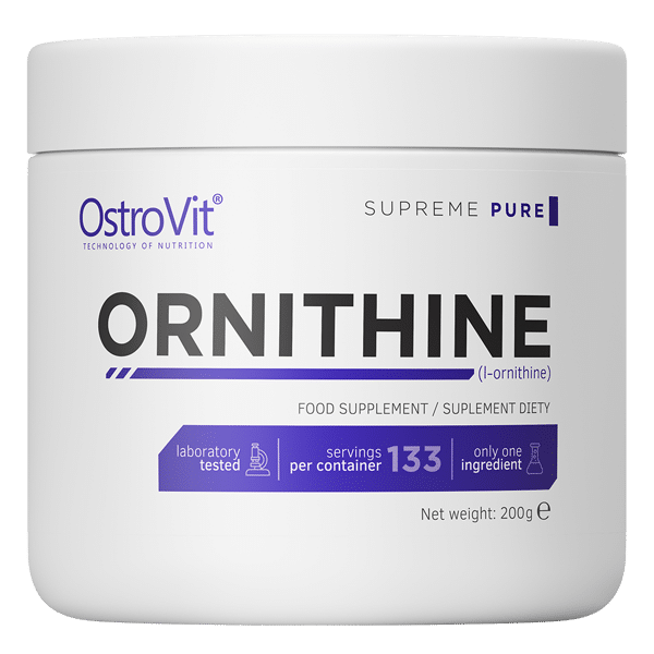 OstroVit Supreme Pure Ornithine 200 g natural kaina