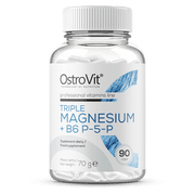 OstroVit-Triple-Magnesium-B6-P-5-P-90-caps-kaina
