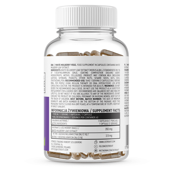 OstroVit-White-Mulberry-VEGE-60-vcaps-sudetis