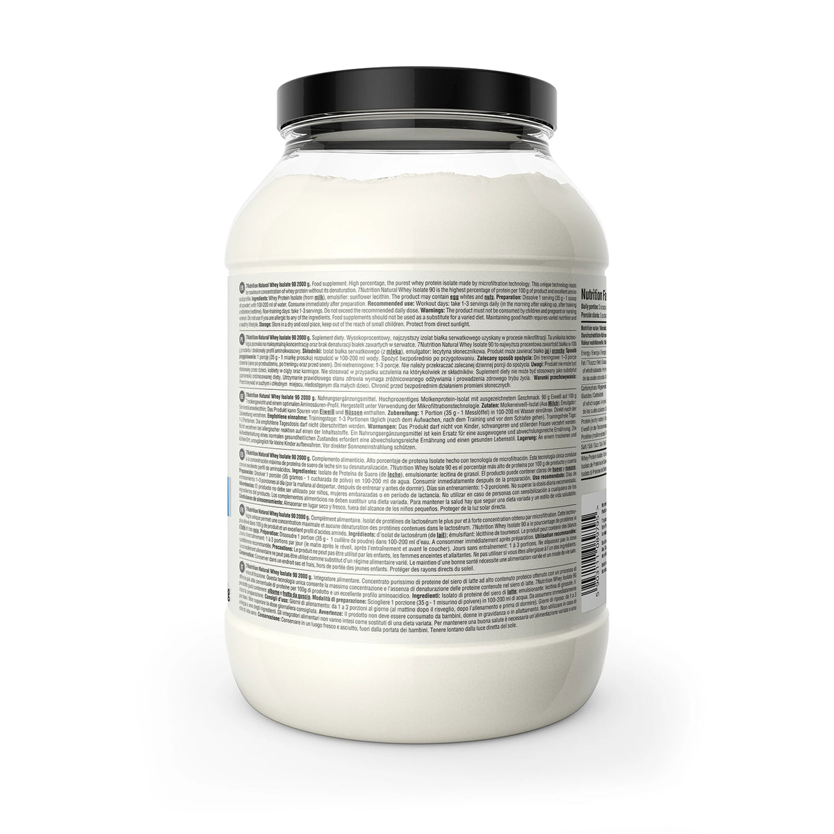 7Nutrition Natural Whey Isolate 90 2000 g (natural flavor)