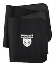 POWER SYSTEM Waist Slimming Trimmer Belt WT PRO - Black kaina
