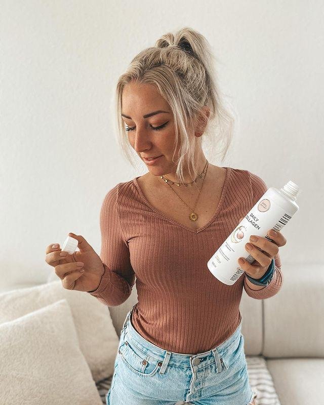 Pretty woman® Daily Collagen 500 ml- Collagen Beauty Drink with Strawberry Flavour merginoms