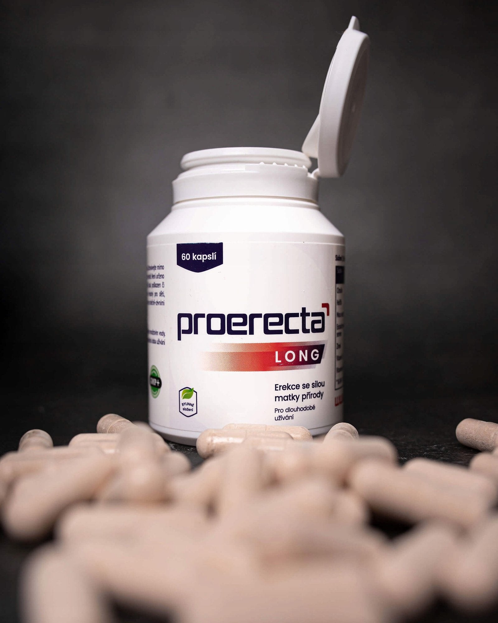 Proerecta Long Potencijai – 60 kapsulių kapsules