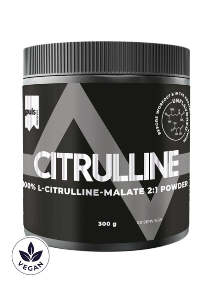 PULS Nutrition L-CITRULLINE Malate 300g kaina