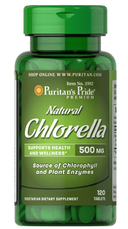 Puritans Pride Natural Chlorella 500mg 120 tab. hind