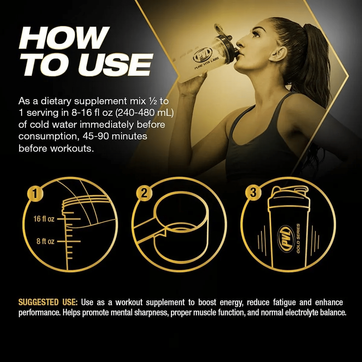 PVL Essentials Gold Series Domin8- 520 g kaina info