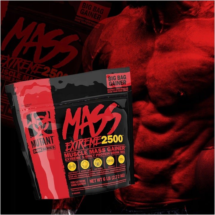 PVL Mutant Mass EXTREME 2720 g kaina vartojimas