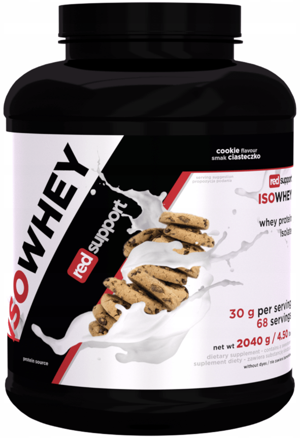RED SUPPORT IsoWhey - 2040g kaina akcija pigu