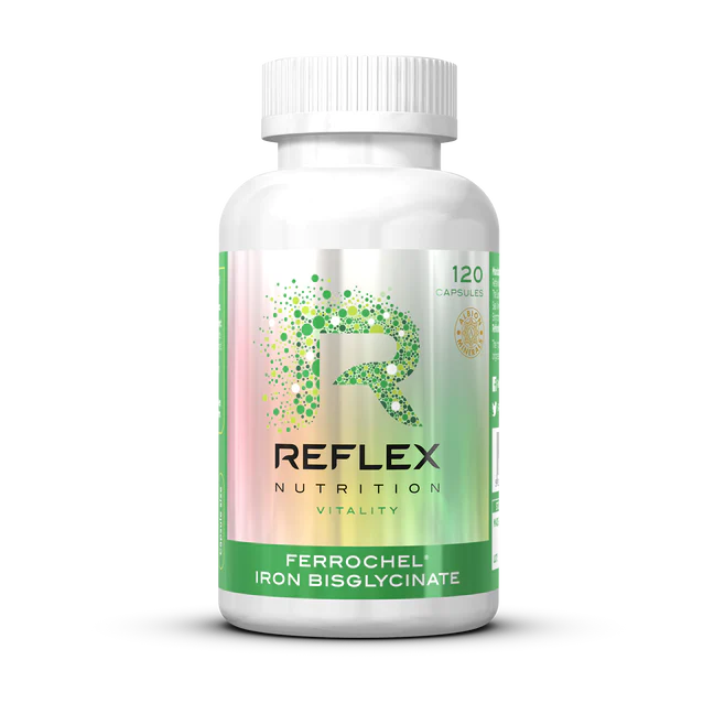 Reflex Nutrition Albion Ferrochel Iron Bisglycinate, 14mg - 120 caps kaina