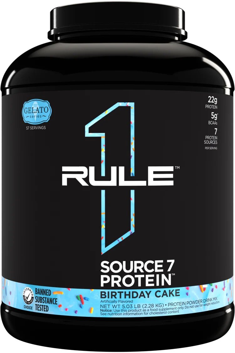Rule One Source7 Protein - 2280 grams birthday cake