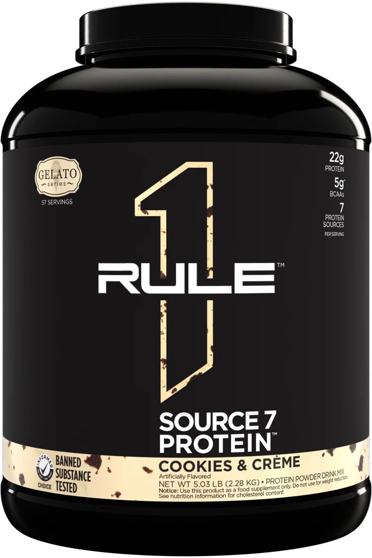 Rule One Source7 Protein - 2280 grams cookies and creme