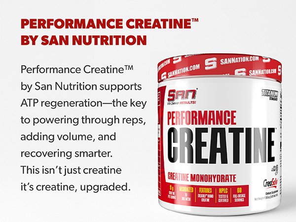 SAN Performance CreaSolv® Micronized Creatine 300g aprasymas