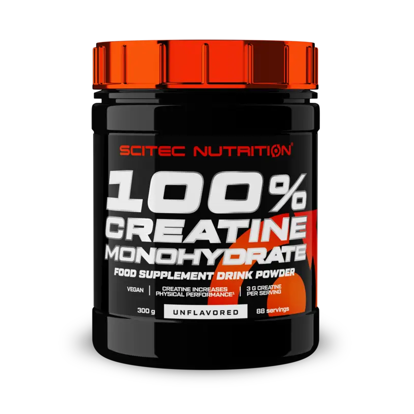 Scitec 100% Creatine Monohydrate 300 g. kaina